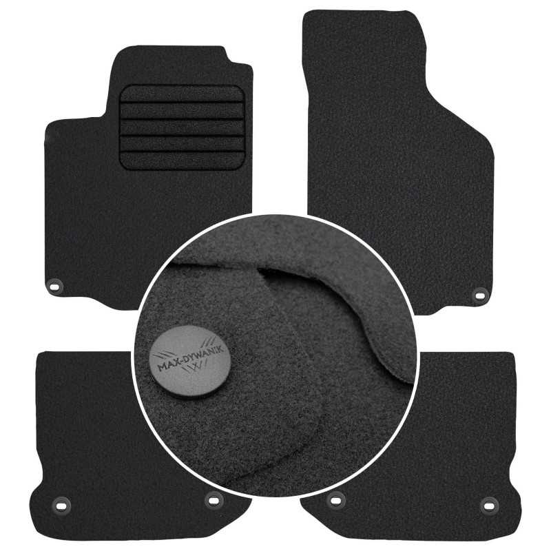 Volkswagen Golf IV 1997-2003 Veliūriniai kilimėliai MAX-DYWANIK