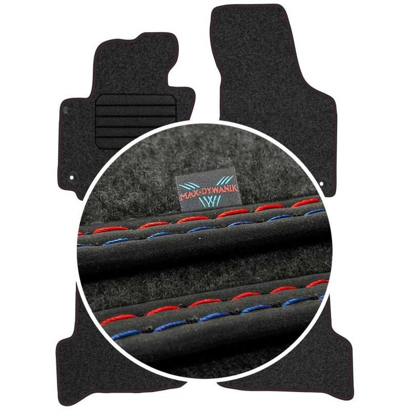 Volkswagen Golf Plus 2005-2014 Veliūriniai kilimėliai MAX-DYWANIK