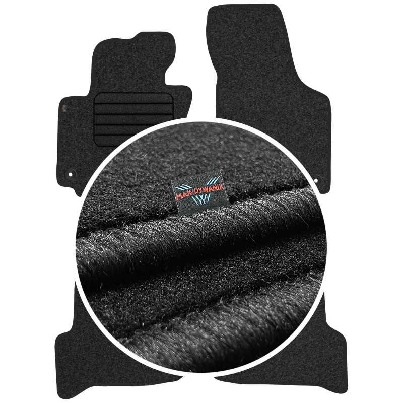 Volkswagen Golf Plus 2005-2014 Veliūriniai kilimėliai MAX-DYWANIK