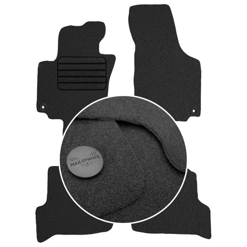 Volkswagen Golf Plus 2005-2014 Veliūriniai kilimėliai MAX-DYWANIK