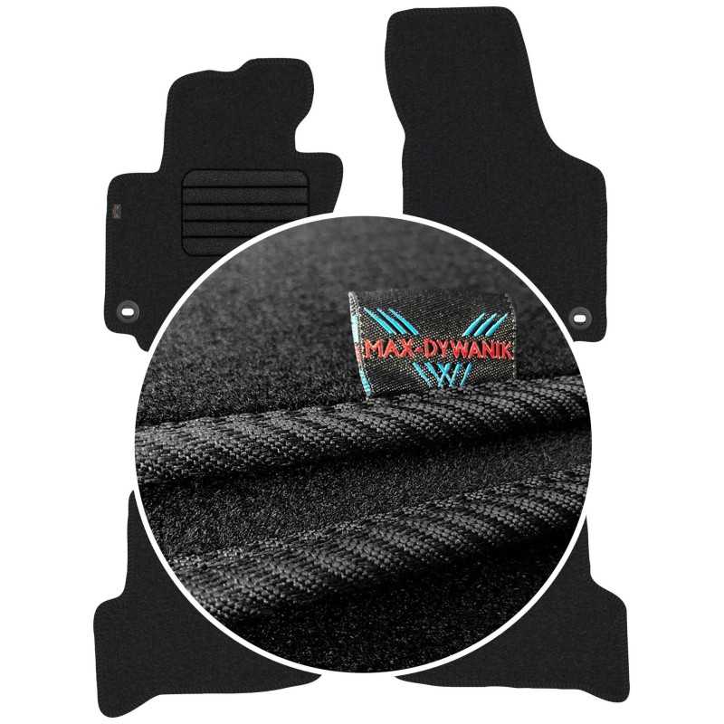 Volkswagen Golf Plus 2005-2014 Veliūriniai kilimėliai MAX-DYWANIK