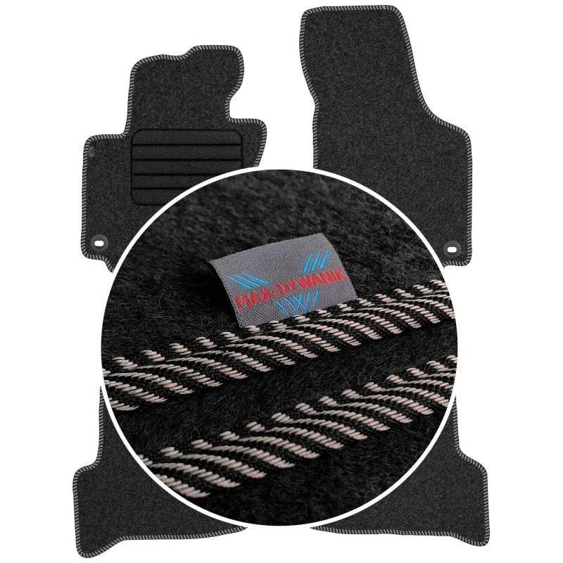 Volkswagen Golf Plus 2005-2014 Veliūriniai kilimėliai MAX-DYWANIK