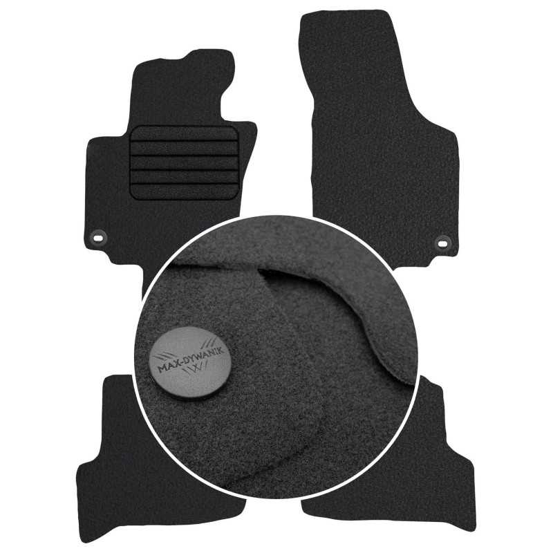 Volkswagen Golf Plus 2005-2014 Veliūriniai kilimėliai MAX-DYWANIK