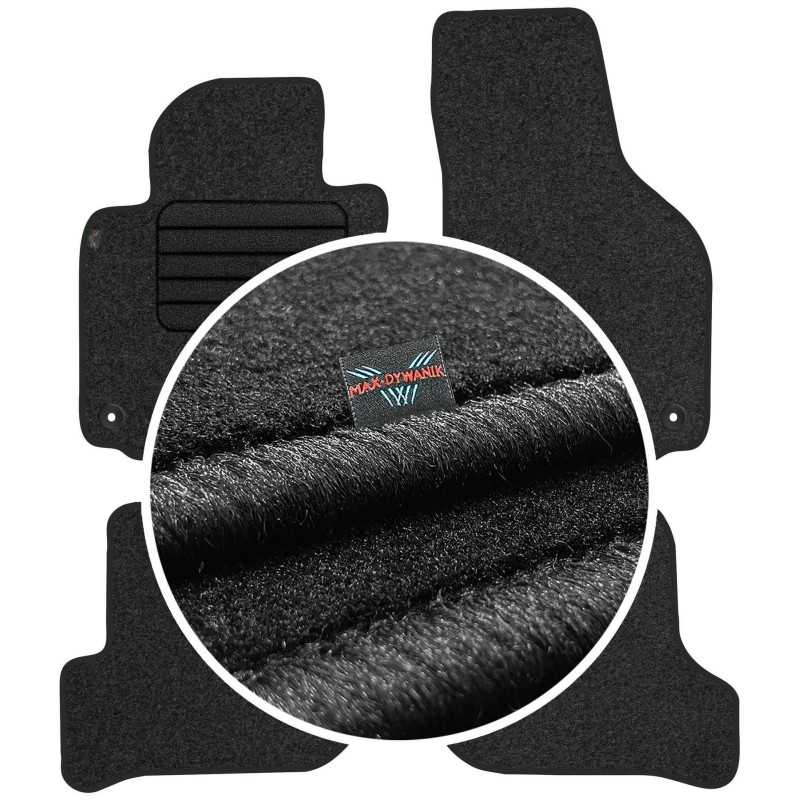 Volkswagen Golf V 2003-2009 Veliūriniai kilimėliai MAX-DYWANIK