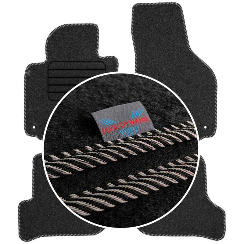 Volkswagen Golf V 2003-2009 Veliūriniai kilimėliai MAX-DYWANIK