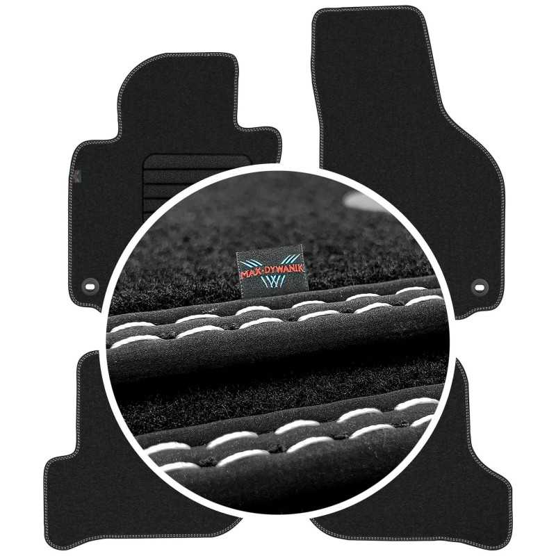 Volkswagen Golf V 2003-2009 Veliūriniai kilimėliai MAX-DYWANIK