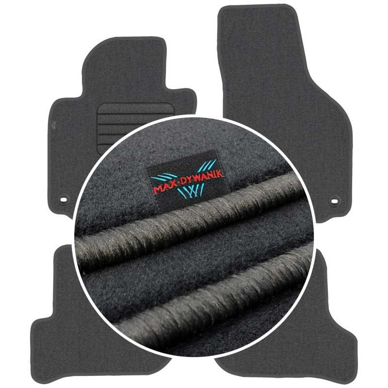 Volkswagen Golf V 2003-2009 Veliūriniai kilimėliai MAX-DYWANIK