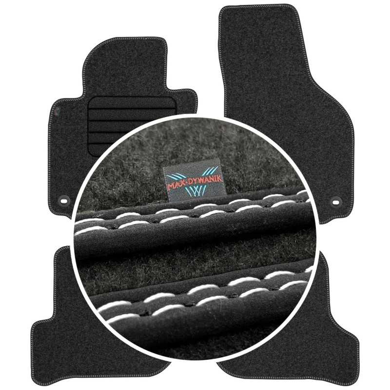 Volkswagen Golf V 2003-2009 Veliūriniai kilimėliai MAX-DYWANIK