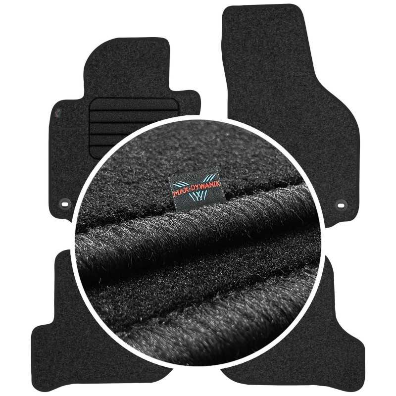 Volkswagen Golf V 2003-2009 Veliūriniai kilimėliai MAX-DYWANIK