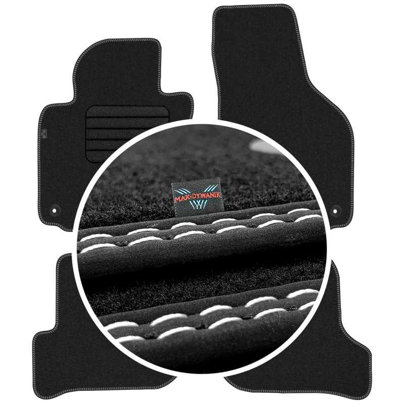 Volkswagen Golf VI 2008-2013 Veliūriniai kilimėliai MAX-DYWANIK