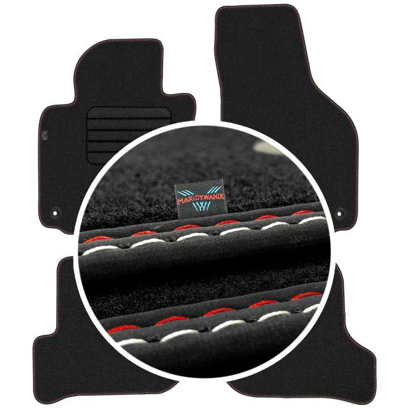 Volkswagen Golf VI 2008-2013 Veliūriniai kilimėliai MAX-DYWANIK