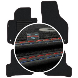 Volkswagen Golf VI 2008-2013 Veliūriniai kilimėliai MAX-DYWANIK