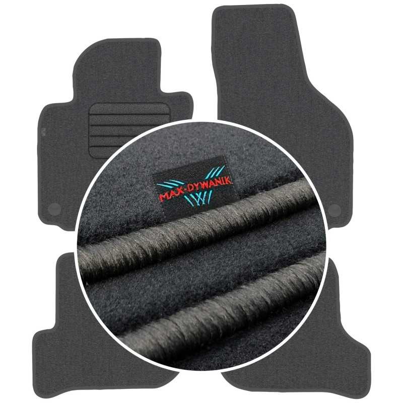 Volkswagen Golf VI 2008-2013 Veliūriniai kilimėliai MAX-DYWANIK