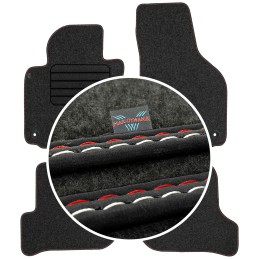 Volkswagen Golf VI 2008-2013 Veliūriniai kilimėliai MAX-DYWANIK