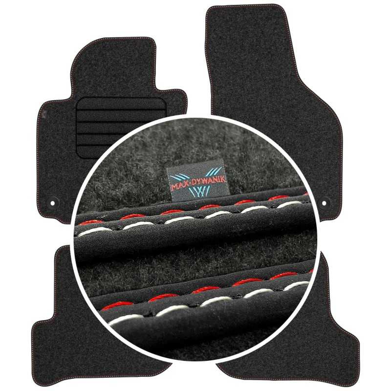 Volkswagen Golf VI 2008-2013 Veliūriniai kilimėliai MAX-DYWANIK