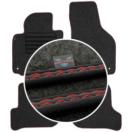 Volkswagen Golf VI 2008-2013 Veliūriniai kilimėliai MAX-DYWANIK