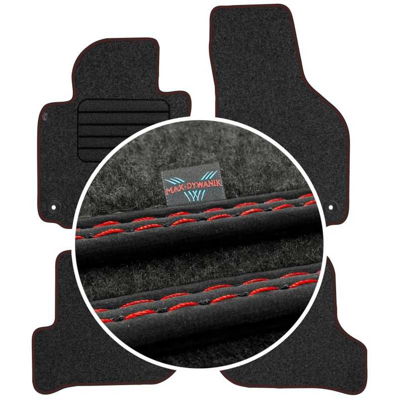 Volkswagen Golf VI 2008-2013 Veliūriniai kilimėliai MAX-DYWANIK