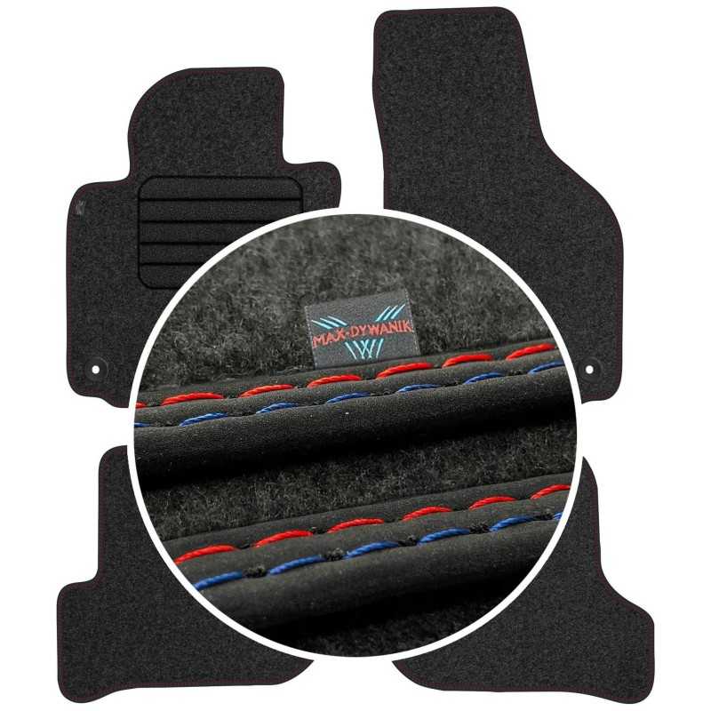 Volkswagen Golf VI 2008-2013 Veliūriniai kilimėliai MAX-DYWANIK