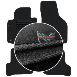Volkswagen Golf VI 2008-2013 Veliūriniai kilimėliai MAX-DYWANIK