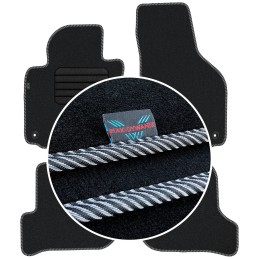 Volkswagen Golf VI 2008-2013 Veliūriniai kilimėliai MAX-DYWANIK