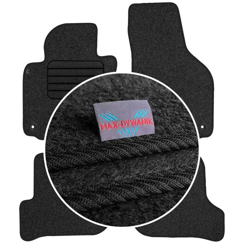 Volkswagen Golf VI 2008-2013 Veliūriniai kilimėliai MAX-DYWANIK