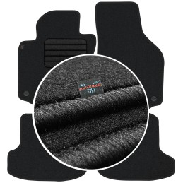 Volkswagen Golf VI Cabrio 2010-2016 Veliūriniai kilimėliai MAX-DYWANIK