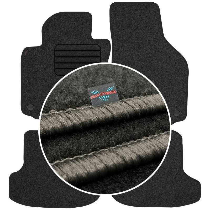 Volkswagen Golf VI Cabrio 2010-2016 Veliūriniai kilimėliai MAX-DYWANIK