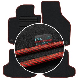 Volkswagen Golf VI Cabrio 2010-2016 Veliūriniai kilimėliai MAX-DYWANIK