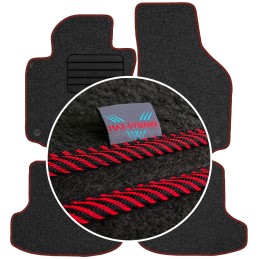 Volkswagen Golf VI Cabrio 2010-2016 Veliūriniai kilimėliai MAX-DYWANIK