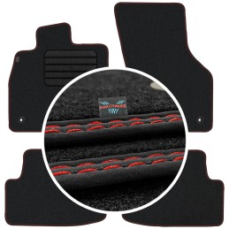 Volkswagen Golf VII 2012-2020 Veliūriniai kilimėliai MAX-DYWANIK