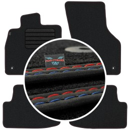 Volkswagen Golf VII 2012-2020 Veliūriniai kilimėliai MAX-DYWANIK