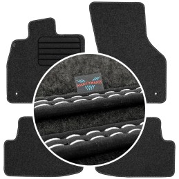 Volkswagen Golf VII 2012-2020 Veliūriniai kilimėliai MAX-DYWANIK