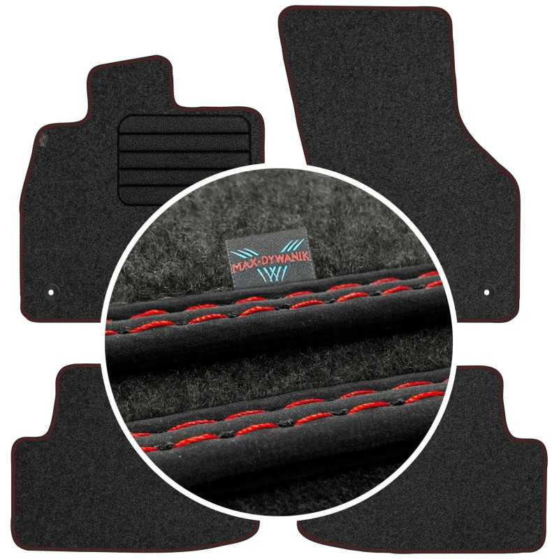 Volkswagen Golf VII 2012-2020 Veliūriniai kilimėliai MAX-DYWANIK