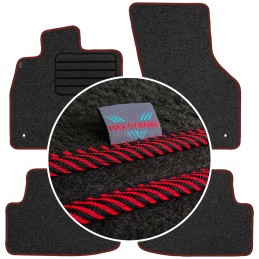 Volkswagen Golf VII 2012-2020 Veliūriniai kilimėliai MAX-DYWANIK