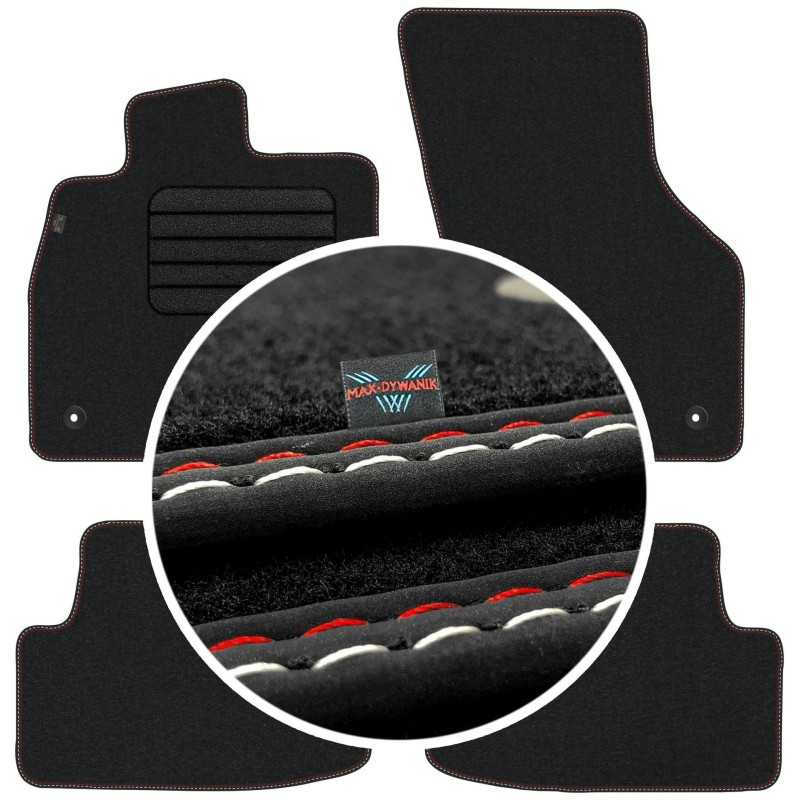 Volkswagen Golf VII GTI 2012-2020 Veliūriniai kilimėliai MAX-DYWANIK