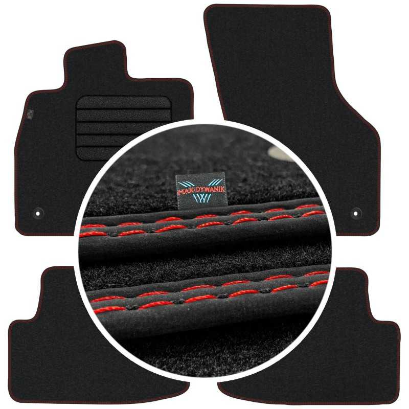 Volkswagen Golf VII GTI 2012-2020 Veliūriniai kilimėliai MAX-DYWANIK