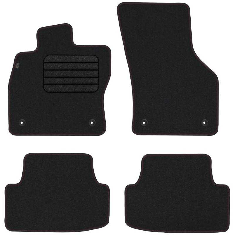 Volkswagen Golf VII GTI 2012-2020 Veliūriniai kilimėliai MAX-DYWANIK