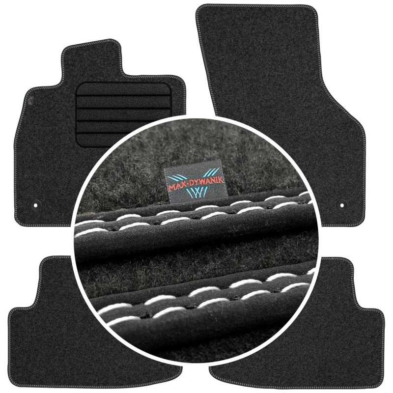 Volkswagen Golf VII GTI 2012-2020 Veliūriniai kilimėliai MAX-DYWANIK