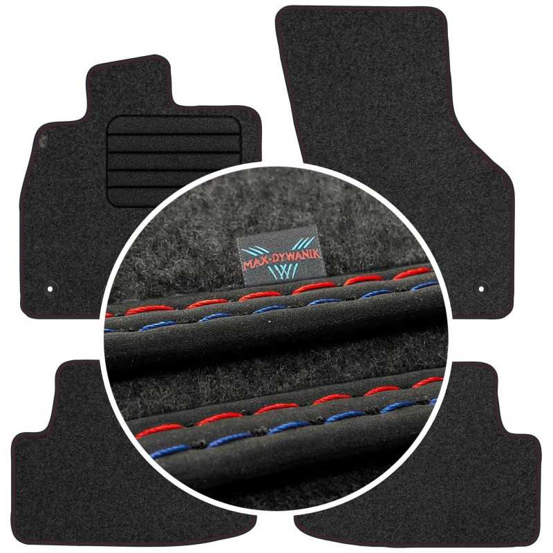 Volkswagen Golf VII GTI 2012-2020 Veliūriniai kilimėliai MAX-DYWANIK