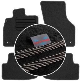 Volkswagen Golf VII GTI 2012-2020 Veliūriniai kilimėliai MAX-DYWANIK