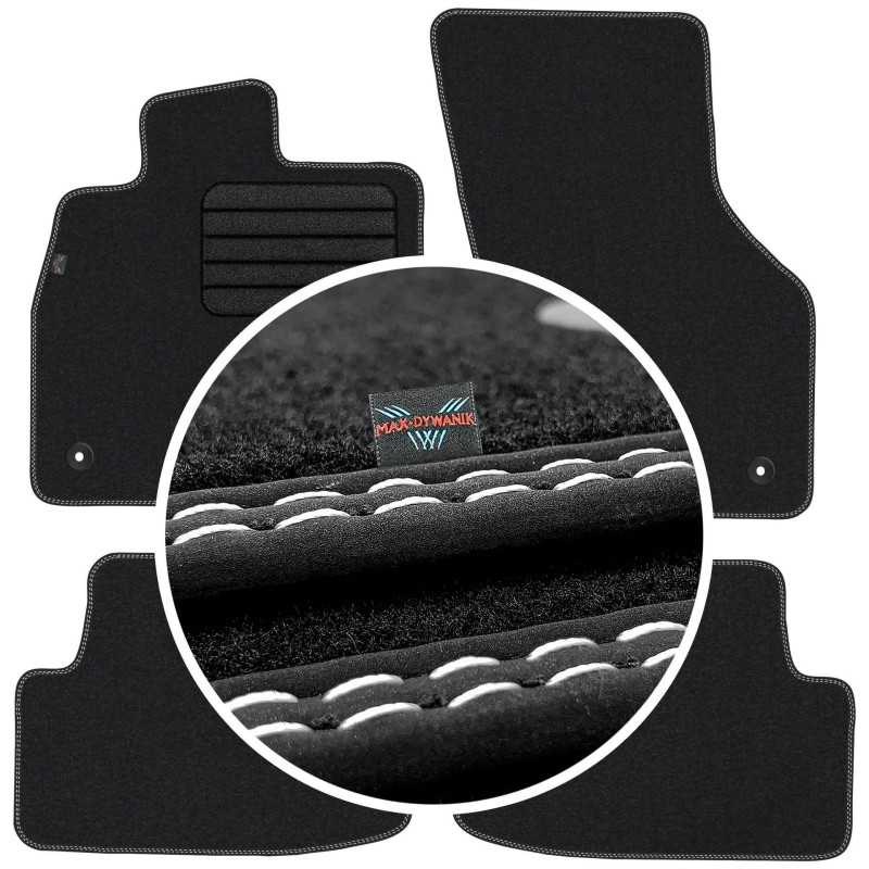 Volkswagen Golf VIII HB 2020- MAX-DYWANIK veliūriniai kilimėliai