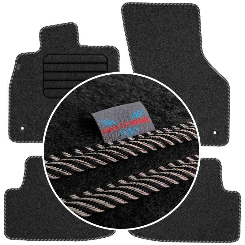 Volkswagen Golf VIII HB 2020- MAX-DYWANIK veliūriniai kilimėliai