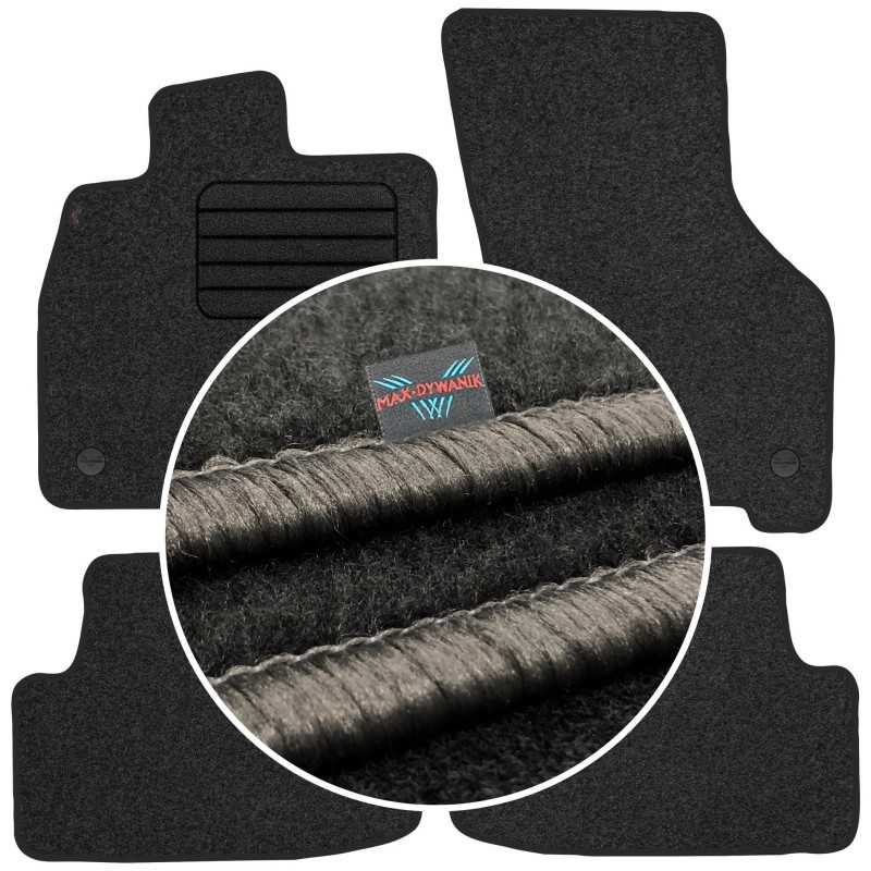 Volkswagen Golf VIII hečbekas mHEV / eTSI 2021- MAX-DYWANIK veliūriniai kilimėliai