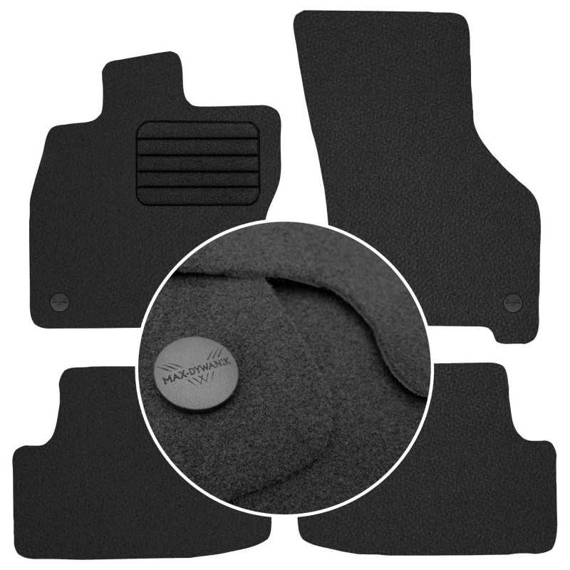 Volkswagen Golf VIII hečbekas mHEV / eTSI 2021- MAX-DYWANIK veliūriniai kilimėliai