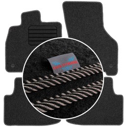 Volkswagen Golf VIII Kombi mHEV / eTSI 2021- MAX-DYWANIK veliūriniai kilimėliai