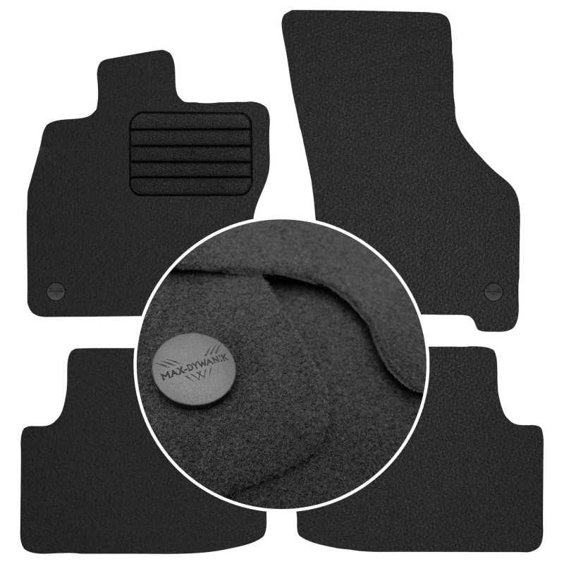 Volkswagen Golf VIII Kombi mHEV / eTSI 2021- MAX-DYWANIK veliūriniai kilimėliai