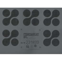 Volkswagen ID.3 / ID.3 1ST hečbekas (apatiniai aukštai) 2019- Bagažinės kilimėlis REZAW 231899