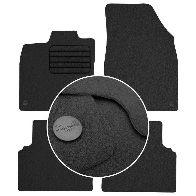 Volkswagen ID.3 2020- MAX-DYWANIK veliūriniai kilimėliai