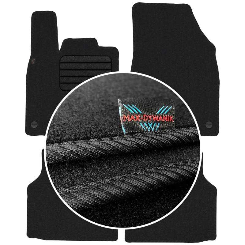 Volkswagen ID.4 2020- MAX-DYWANIK veliūriniai kilimėliai