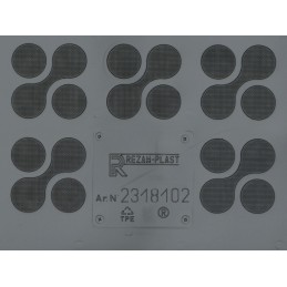 Volkswagen ID.4 Crossover (viršutinė bagažinės dalis) 2020- bagažinės kilimėlis REZAW 2318102